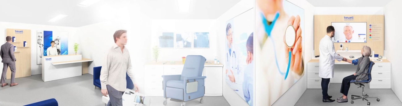 Connected healthcare space